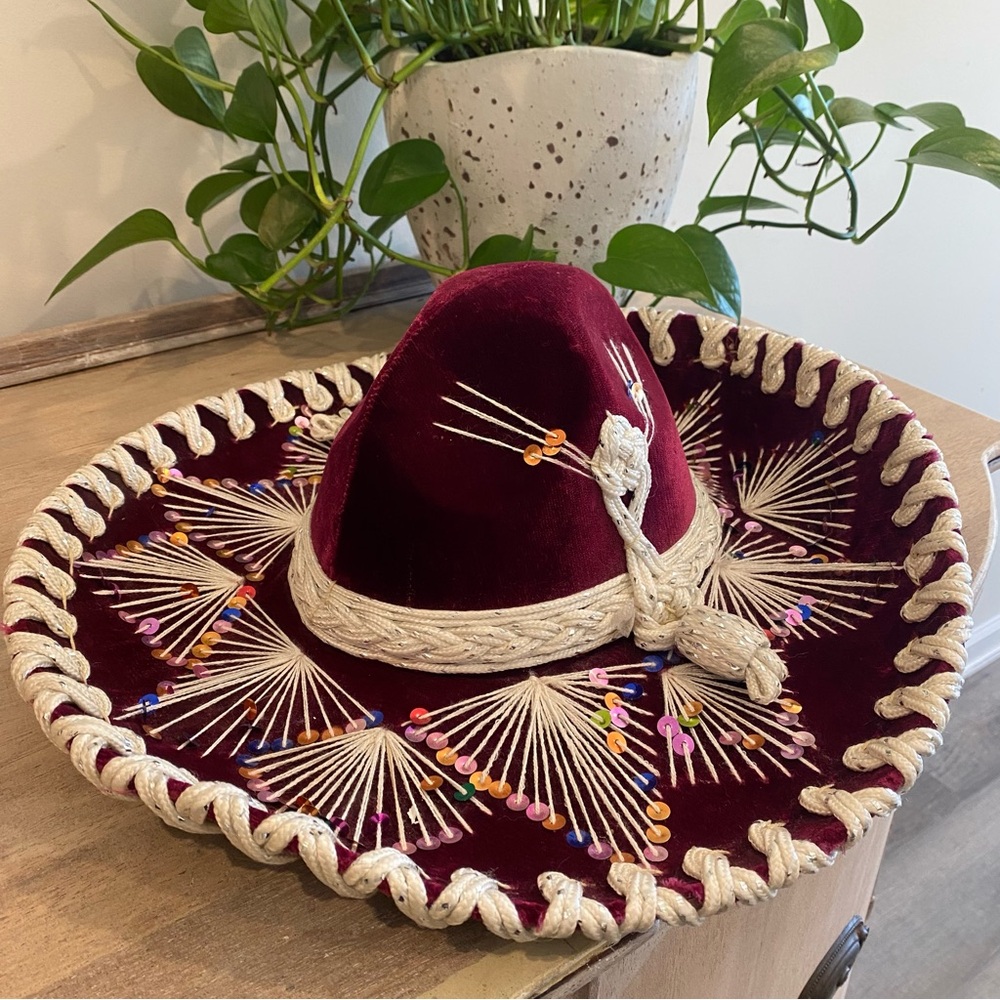Vintage Sombrero Mariachi Hat